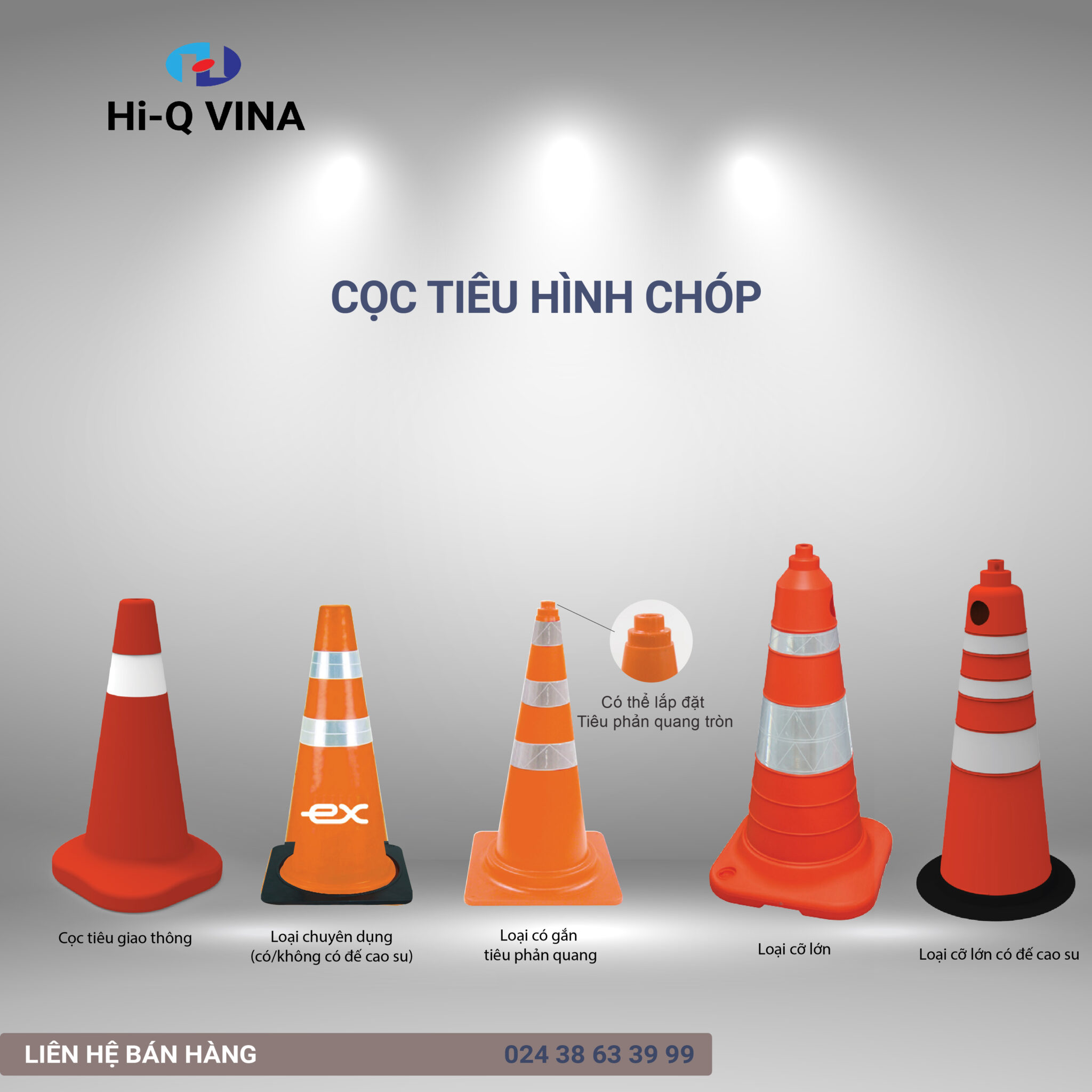 10-coc tieu giao thong hinh chop